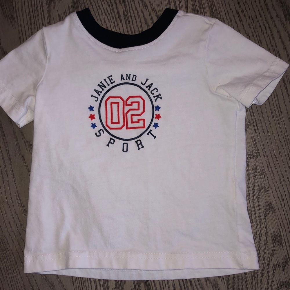 Janie and jack tee 6-12 months